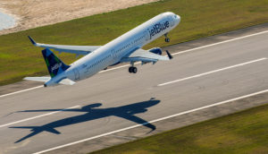 Nave JetBlue (Cortesía de Airbus)