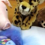 Animales de peluche estimulan la lectura en los niños