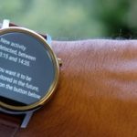Reloj que registra sus cambios de actividad