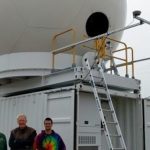 Avanzado radar para medir cambios de clima, en el mar