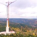 La torre de energía eólica, más alta del mundo