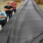 Molde en 3D para fabricar aspas de molinos de viento