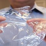 Hacen plástico con sustancia de conchas de cangrejo