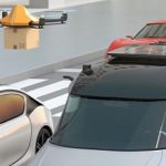 Drones y carros, en equipo, para entregar paquetes