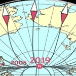 El campo magnético de  la Tierra.. se desplaza hacia Siberia