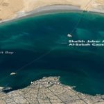 Desde un satélite: vista de uno de los puentes más largos del mundo