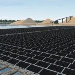 Energía solar flotante.. para planta extractora de arena