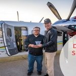 El piloto solitario.. que voló de una vez,  a los dos Polos