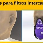 Covid-19: Montura para máscara .. adaptable a diversos filtros