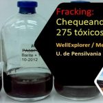 Base de datos sobre el riesgo de aguas residuales.. del fracking