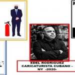 Edel Rodriguez, 4 años ilustrando sobre el acontecer de la Casa Blanca