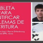 Tableta para detectar problemas de escritura.. en los niños