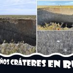 Estudian serie de cráteres.. al norte de Rusia