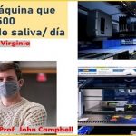 Covid-19: Adaptan robot para pruebas de saliva