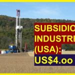 Subsidios a la industria .. estimularon el auge del petróleo de esquisto en USA