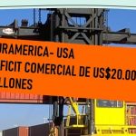 Déficit comercial de Suramérica con EE. UU, sube a US$20.000 millones
