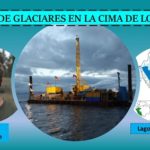 Rastros de glaciares.. de hace 700 mil años, en lago de Los Andes