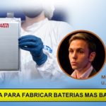 Nueva técnica para fabricar baterías.. que ahorran materiales