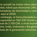 CC/ Hay que poner el acelerador en desmonte de plantas de carbón