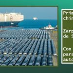 Flota china de buques, para exportar autos, a granel..