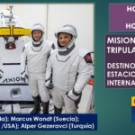 Misión espacial tripulada- HOY- desde Cabo Cañaveral