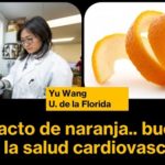 Componente de la naranja.. evita riesgo de enfermedad cardiovascular