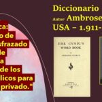 El humor negro .. expuesto en un diccionario, de hace un siglo