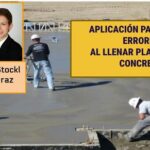 Diseñan sistema para evitar errores en el relleno de planchas de concreto