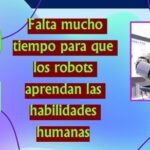 Difícil que los robots adquieran habilidades del mundo real