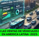 Brasil y Colombia marcan el ritmo de la participación de autos eléctricos, en A.L