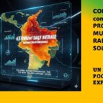 Un panel solar en Colombia.. produce el doble de energía, que uno igual en Alemania