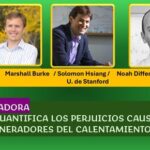 El costo para otros países ..de las emisiones de C02 generadas en EE.UU