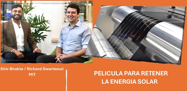 Películas flexibles que generan energía solar (Cortesía MIT)