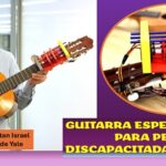Una guitarra adaptada para personas con limitaciones físicas