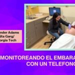 Escuchando los latidos del corazón del bebé .. a través de un teléfono móvil