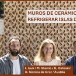 Muros de cerámica.. para refrigerar zonas urbanas calientes: TU Graz